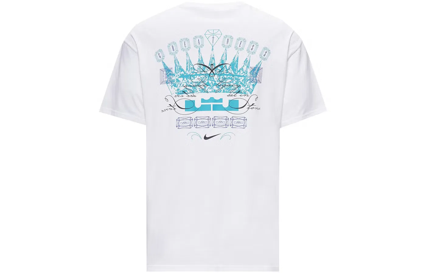 Футболка с принтом LeBron Max90 Nike, белый — фото 2