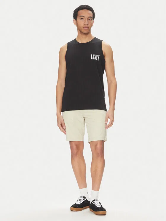 Майка regular fit Graphic Rower Levi'S, черный — фото 2