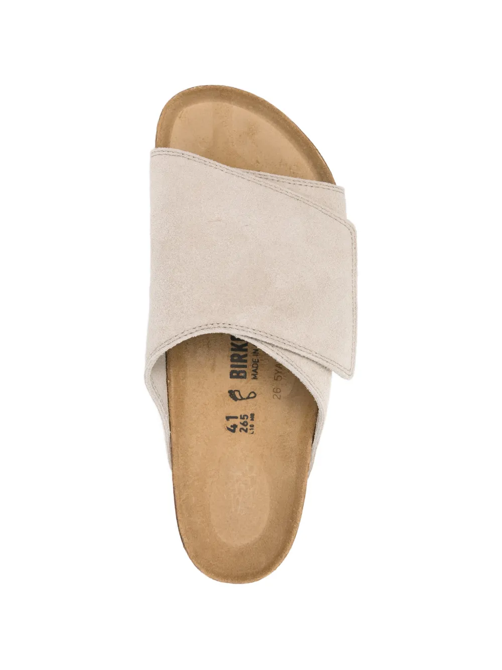 Босоножки Solana из замши Birkenstock, бежевый — фото 4
