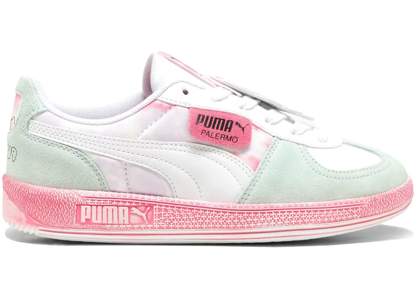 Детские кроссовки Lifestyle Puma Palermo Puma Puma White/Magic Rose