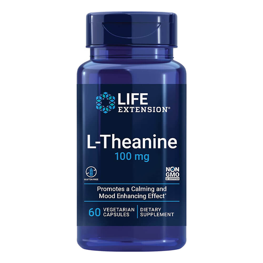 

Добавка Life Extension L-теанин, 100 мг, 60 капсул