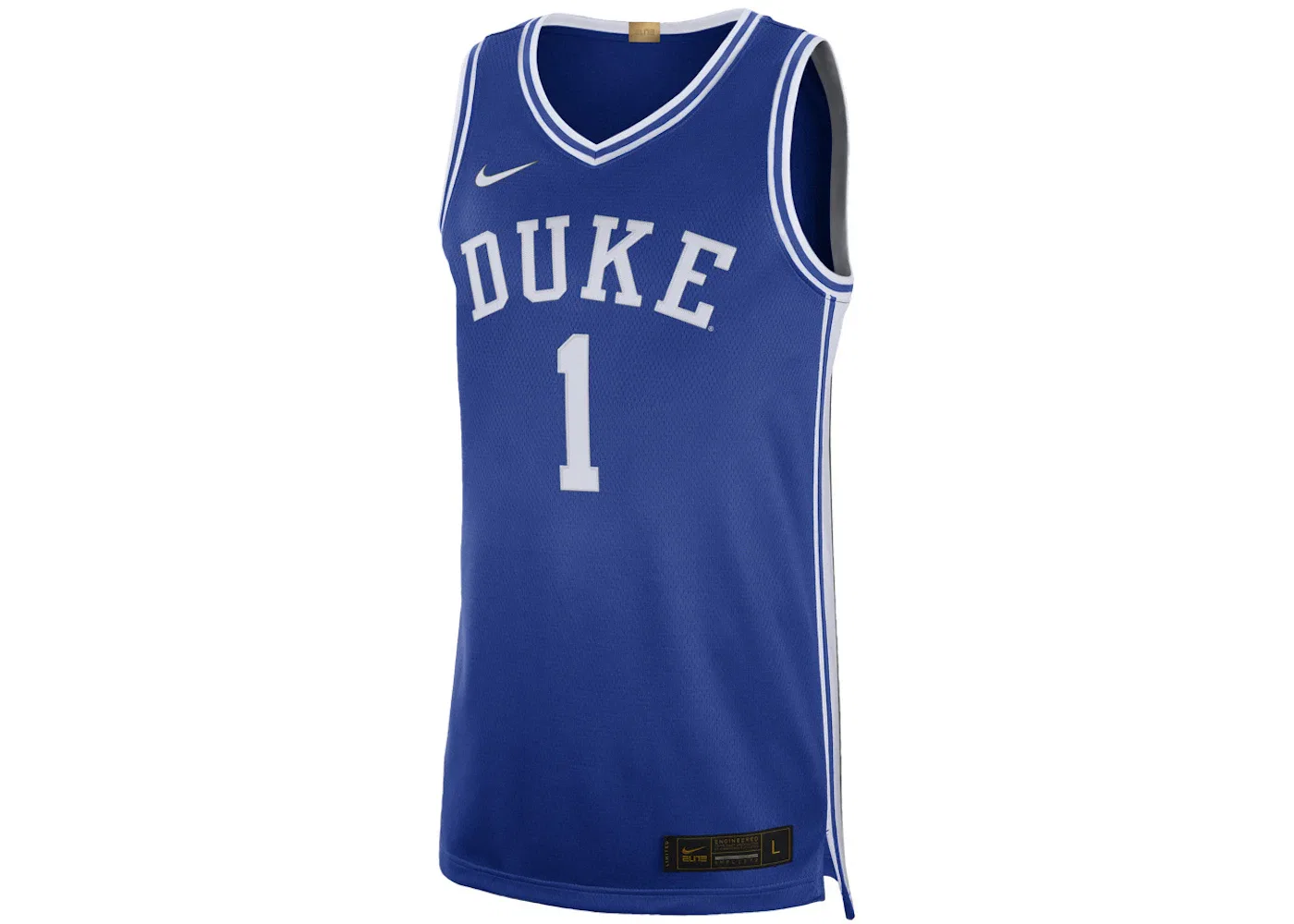 Мужская джерси с принтом Nike College Duke Kyrie Irving Limited Edition, Blue