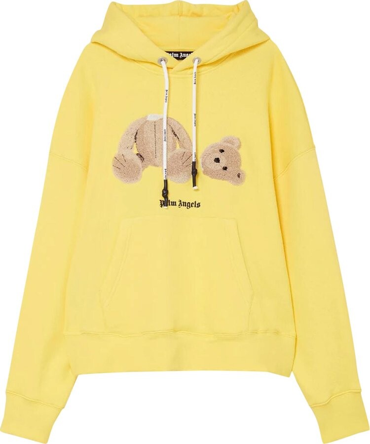

Худи Palm Angels Bear Hoodie 'Yellow/Black', желтый