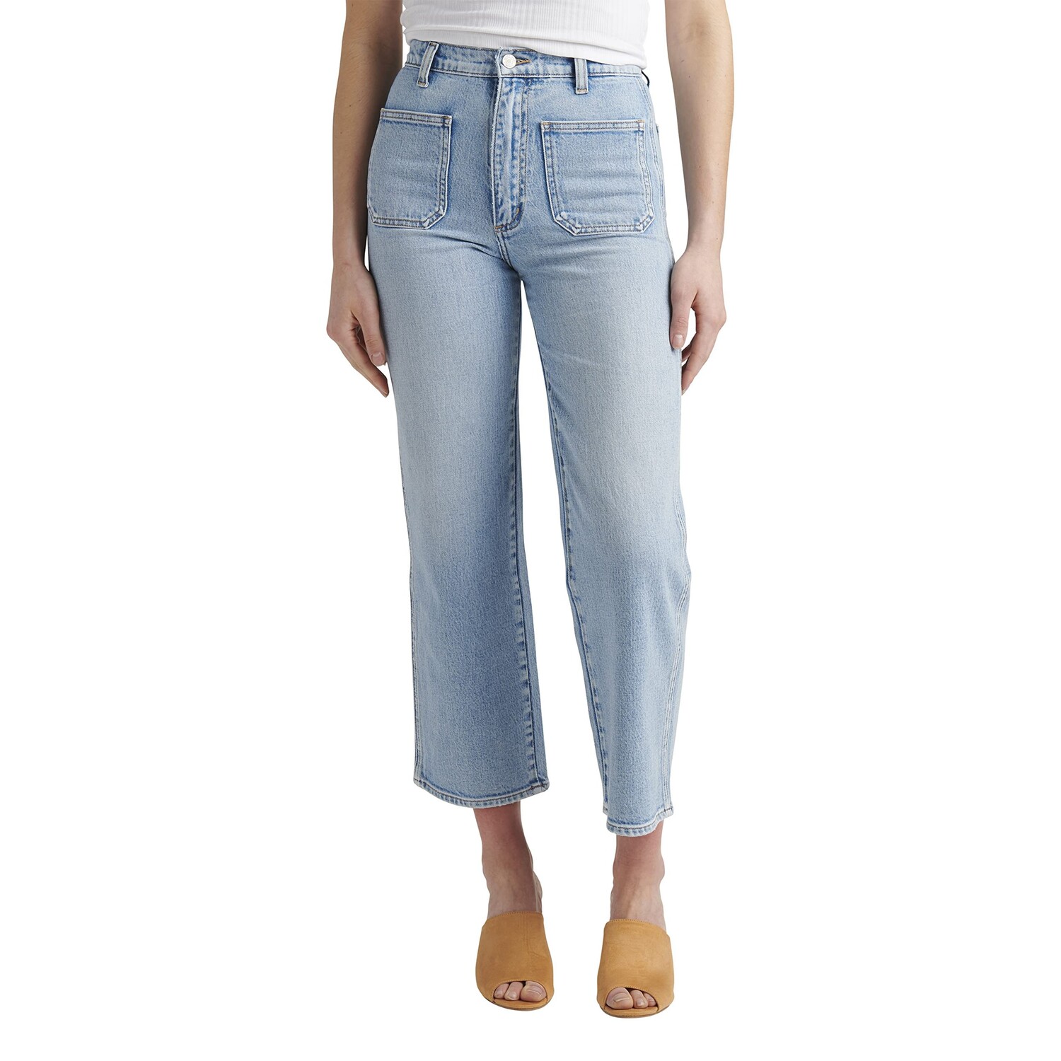 

Джинсы Silver Jeans Co., Patch Pocket High-Rise Wide Leg Jeans L28939RCS102