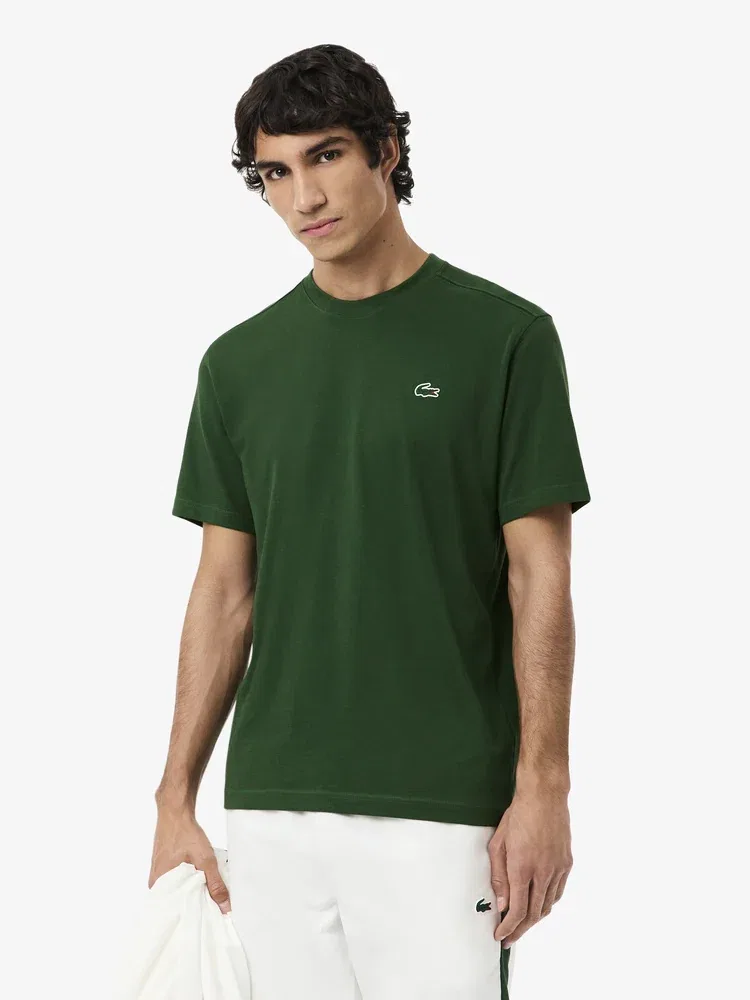 Футболка Lacoste TH7618, с коротким рукавом, зеленый
