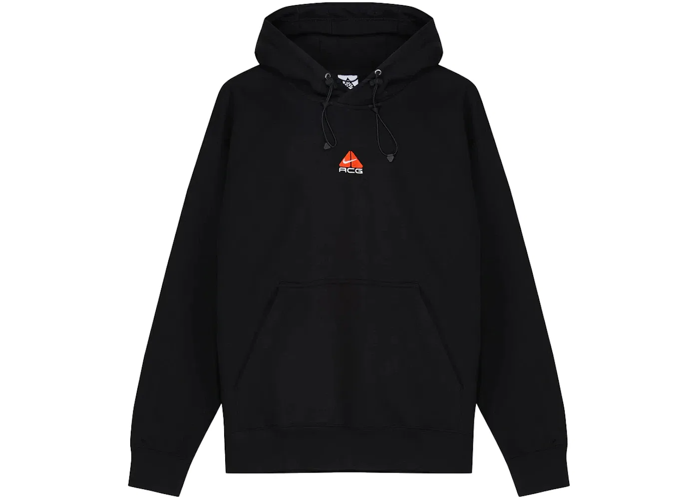 Мужская худи с флисовой подкладкой Nike ACG Therma-FIT Fleece Pullover Hoodie, Black/Black/Black/Summit White