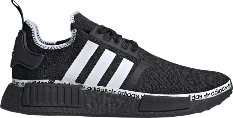 

Кроссовки Adidas NMD_R1 'Logo Strip - Core Black', черный