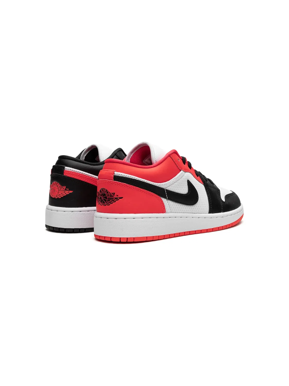 Кроссовки Air Jordan 1 Low Mismatch Chicago, белый — фото 3
