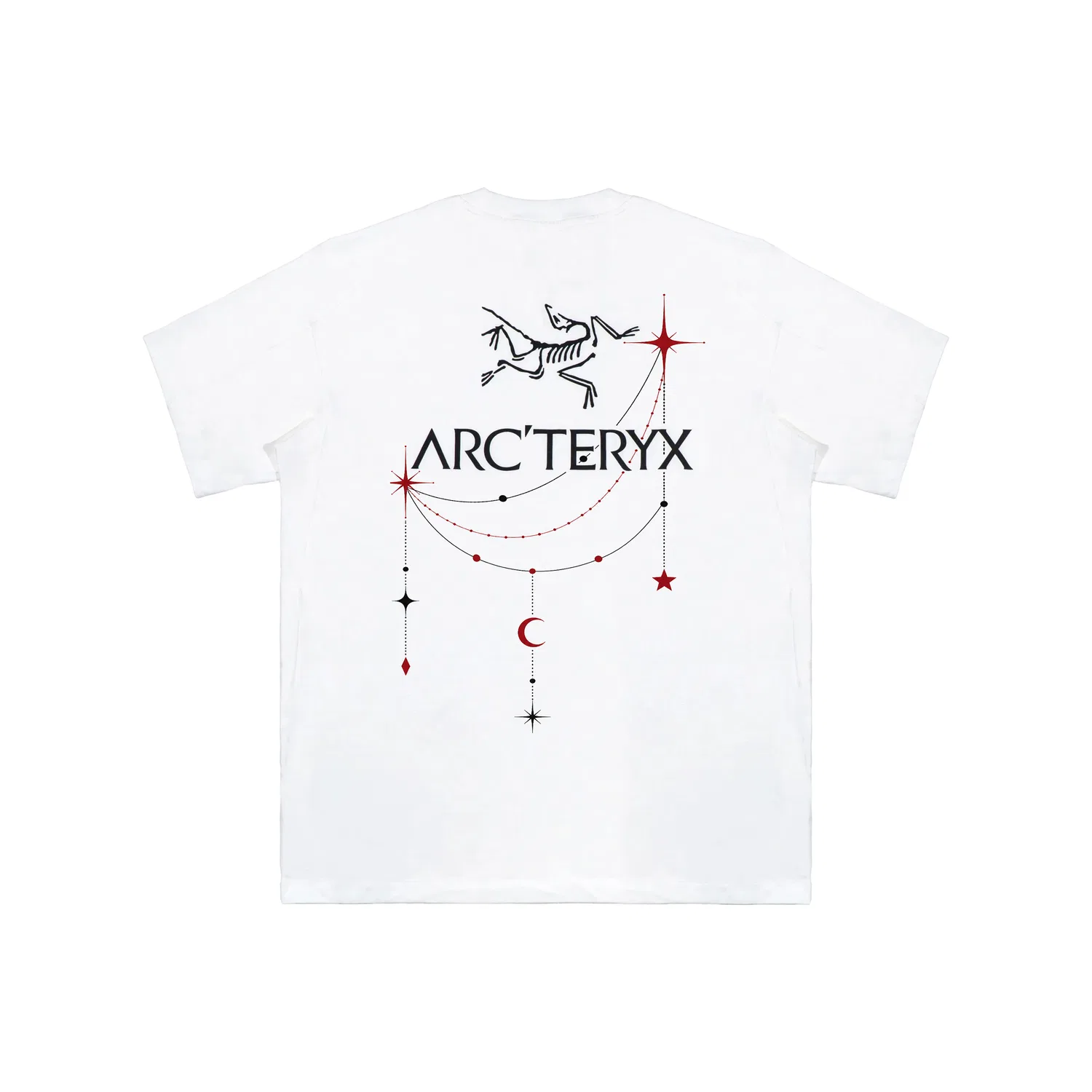 Футболка с круглым вырезом, тонкая White International, Arcteryx, White