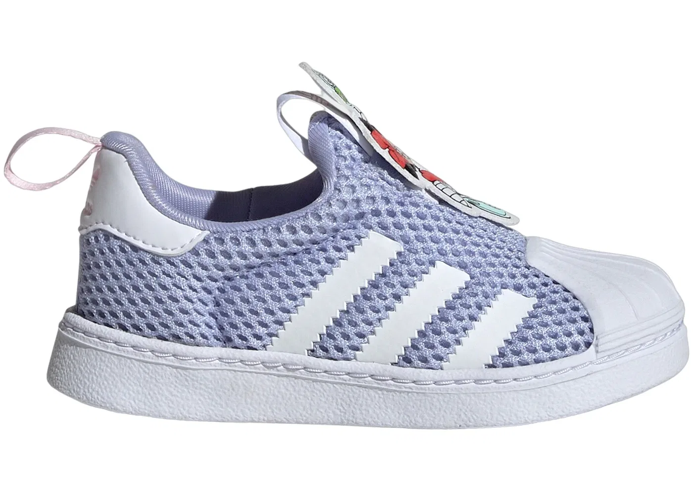 Детские кроссовки Lifestyle с принтом Adidas Superstar 360, Violet Tone Cloud White Clear Pink