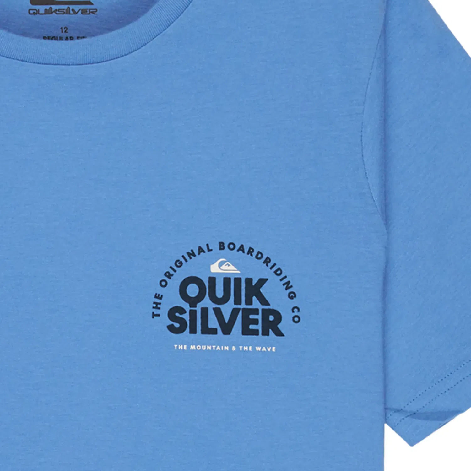 Детская футболка для мальчиков с принтом Fundamental Ride Quiksilver, Azul — фото 3
