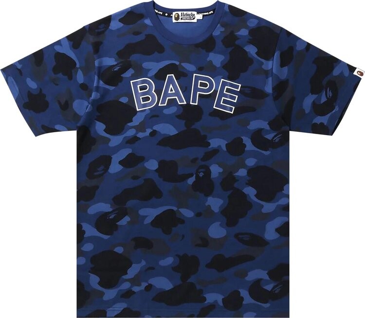 

Футболка BAPE Color Camo Tee 'Navy', синий