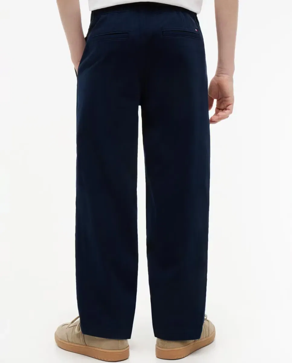 Детские штаны карго для мальчиков с свободным кроем Tommy Hilfiger, Azul — фото 3