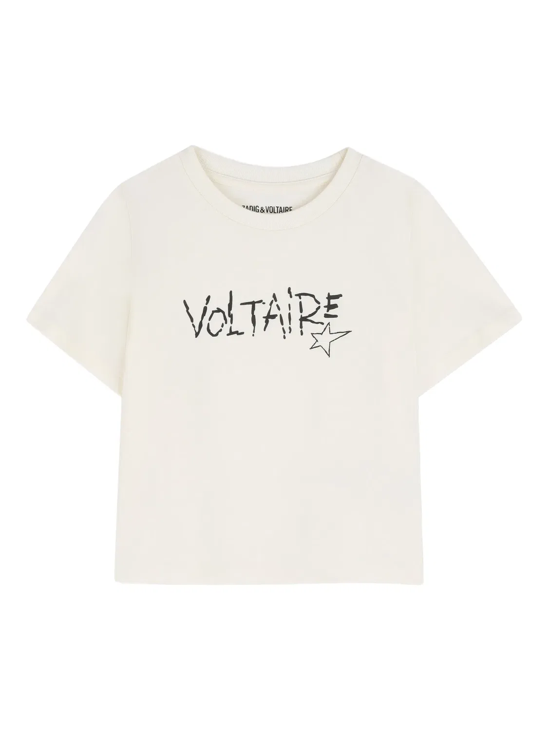 Футболка с коротким рукавом и графичным принтом Zadig&Voltaire, нейтральные