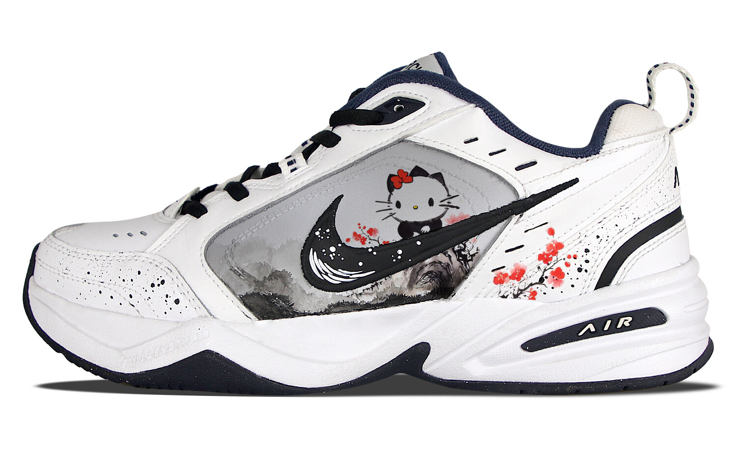

Кроссовки Air Monarch 4 Chunky унисекс с низким верхом белого/черного цвета Nike