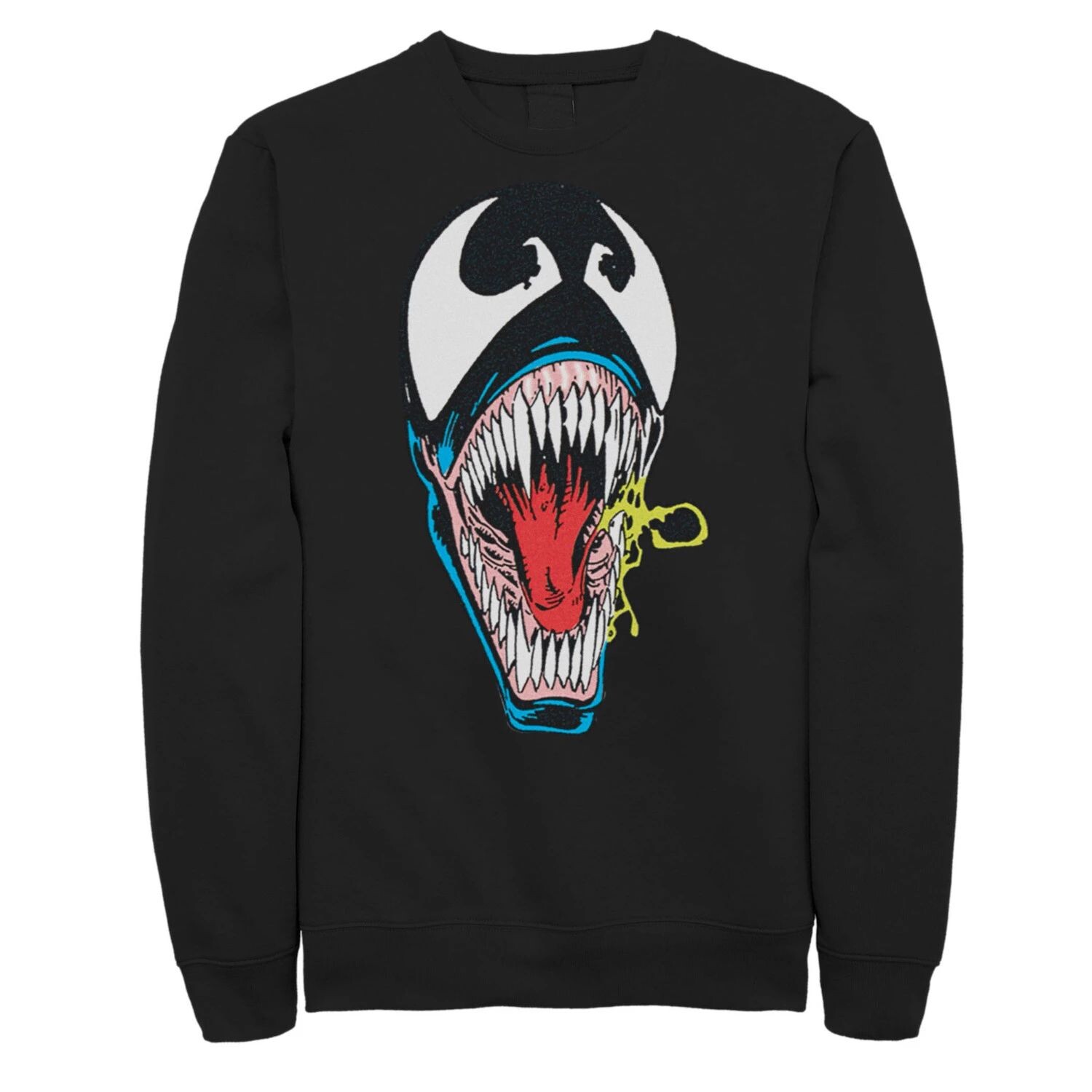 

Мужская толстовка с большим лицом в стиле ретро «Человек-паук» Venom Licensed Character