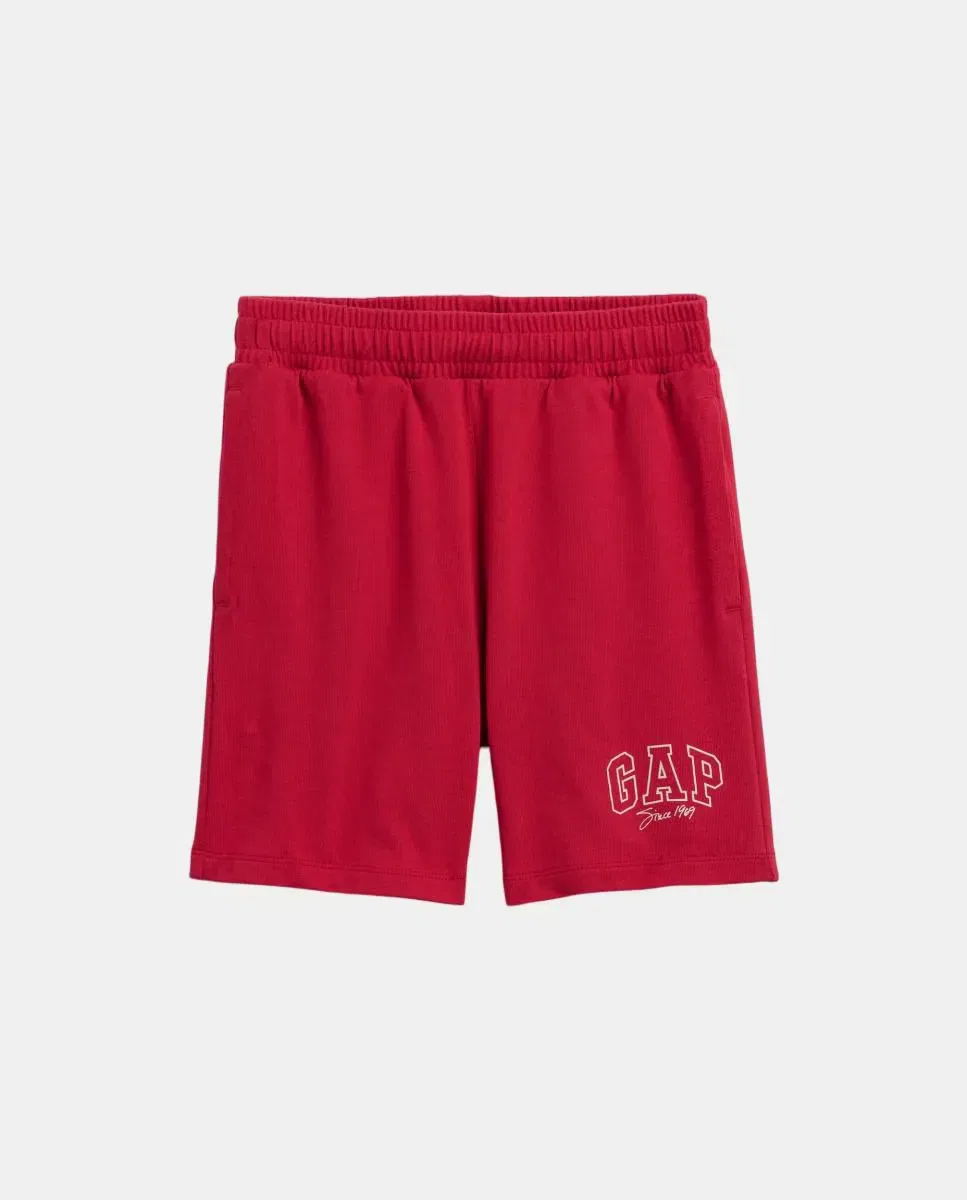Детские спортивные штаны для мальчиков с эластичным поясом Gap, Красный — фото 4