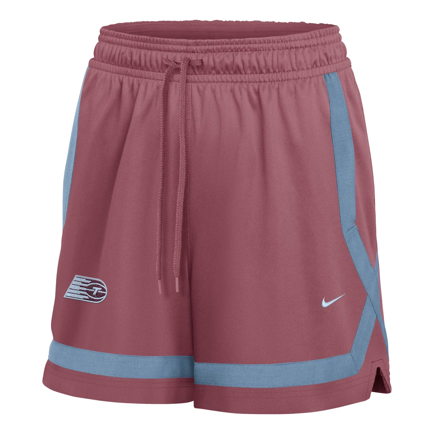 Женские шорты Toronto Tempo 5" Studio Fleece Shorts 'Pink Smoke Work Blue Hydrogen Blue' Nike, Pink Smoke/Work Blue/Hydrogen Blue