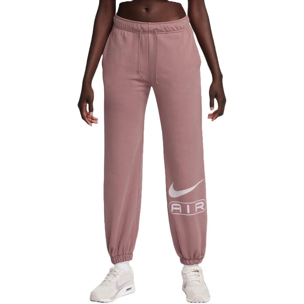 Женские спортивные штаны Nike Air Mid-Rise Fleece Jogger, Bunt