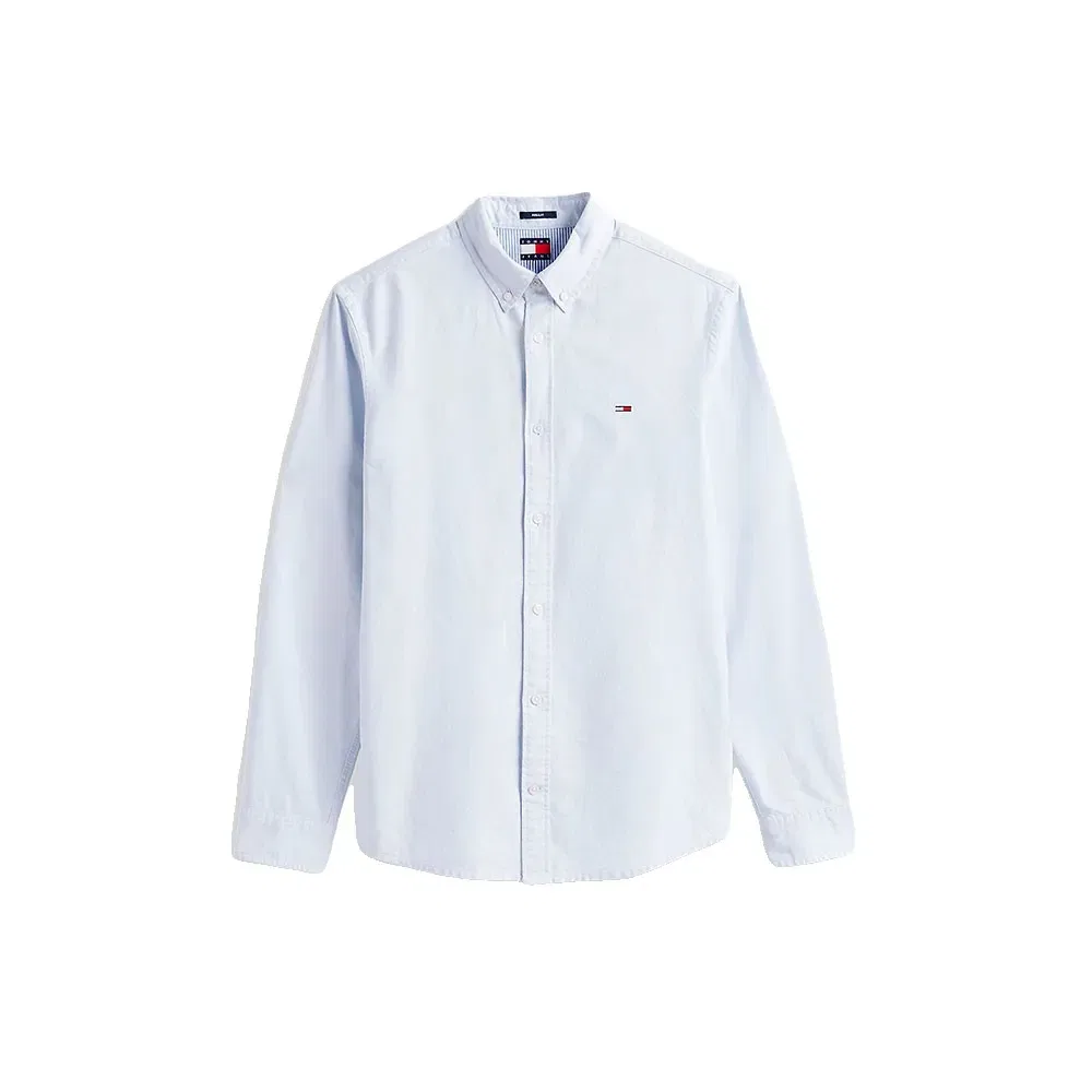 Рубашка с длинным рукавом DM0DM21298 Tommy Hilfiger, синий — фото 3