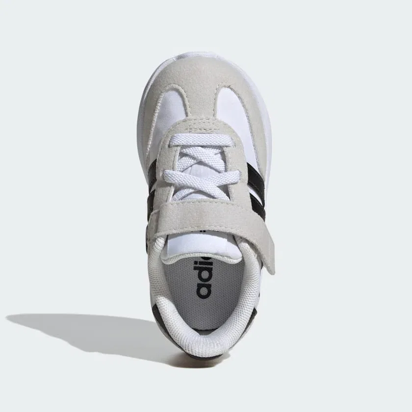 Детские кроссовки для мальчиков с ретро-дизайном Run 70s 2.0 adidas, Core Black / Cloud White / Core Black — фото 2