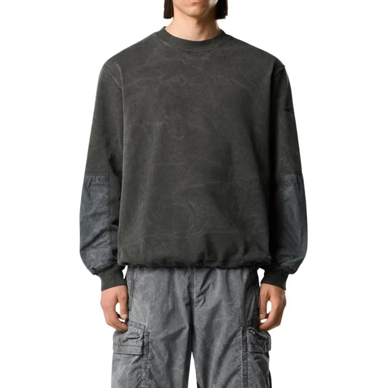 Мужской свитшот с круглым вырезом Black STONE ISLAND — фото 4