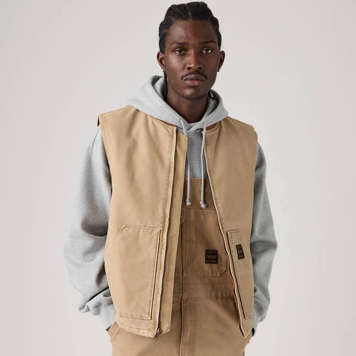 Брезентовый жилет Sansome Levi's, Tiger'S Eye - Brown