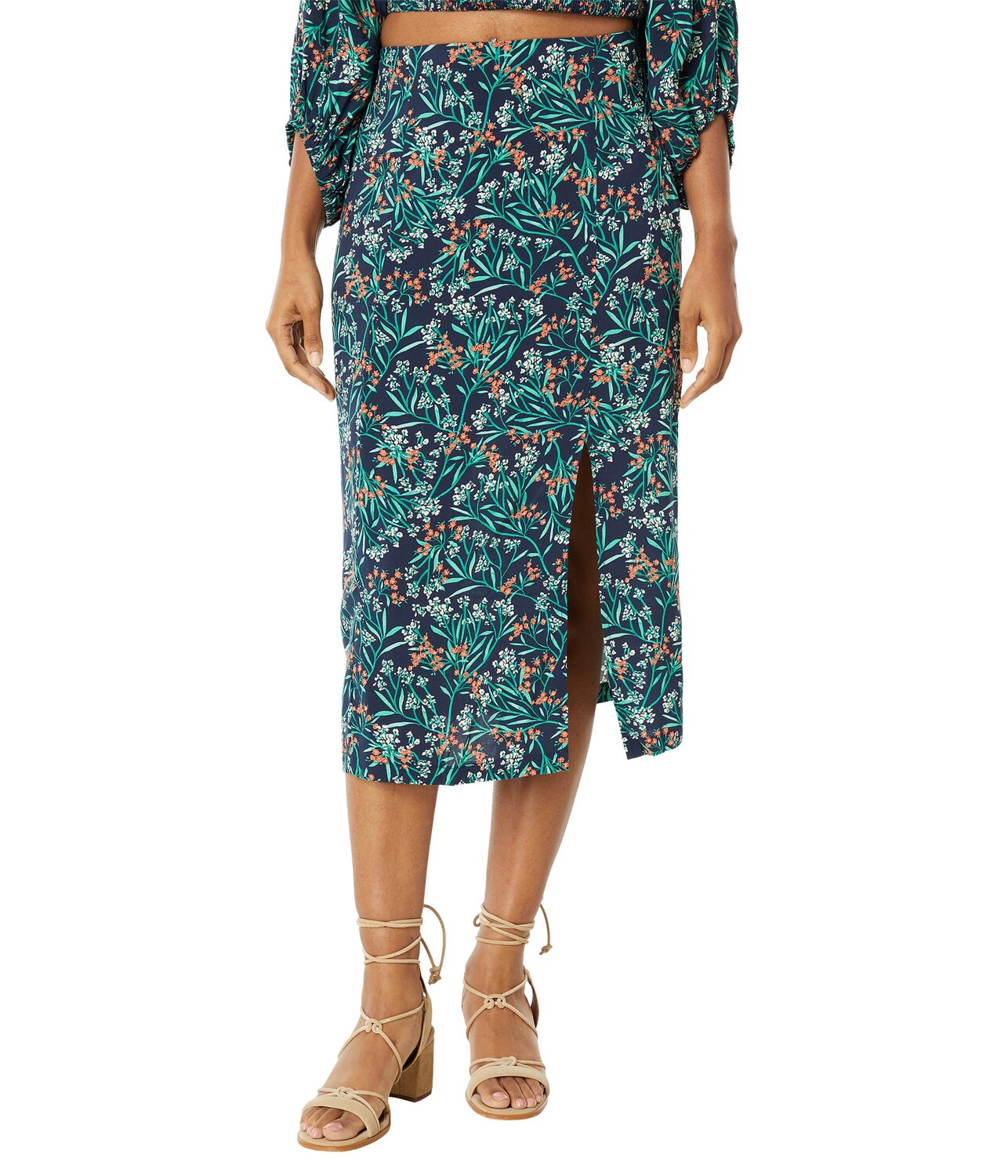 

Юбка Lost + Wander, Goodnight Garden Midi Skirt