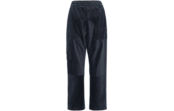 Брюки men's corduroy cargo casual straight long pants/trousers black Nike, черный — фото 2