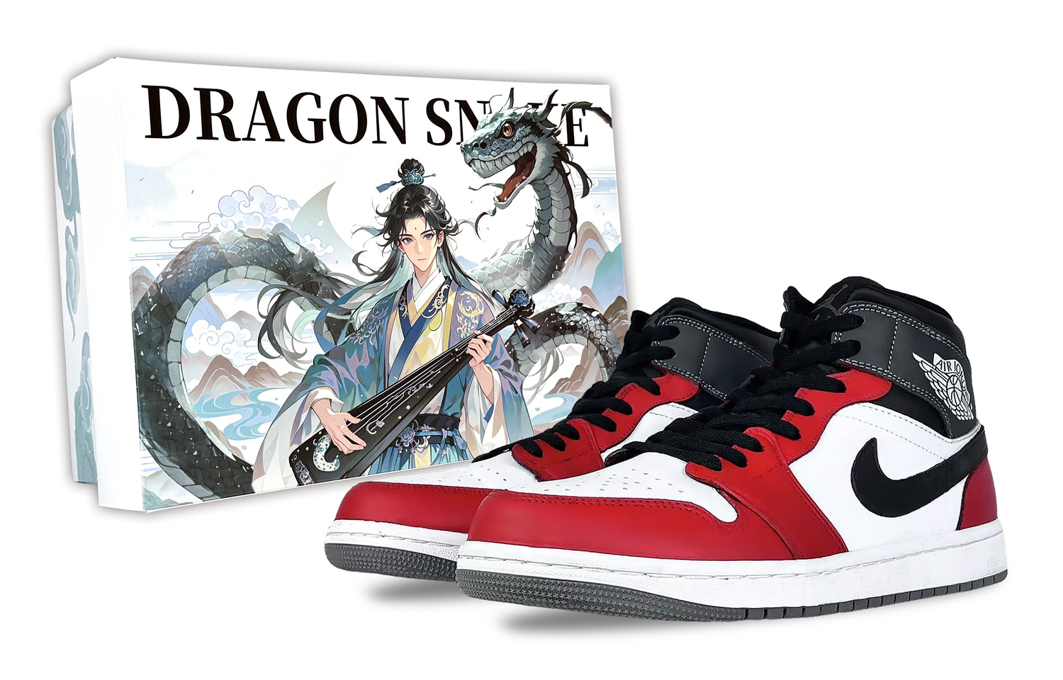 

Jordan Air 1 устойчивые к истиранию кроссовки mid топ винтажные баскетбольные мужские Black Red