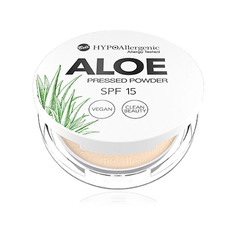 

Прессованная пудра Алоэ SPF 15 03 Натуральная HYPOAllergenic, 5 g