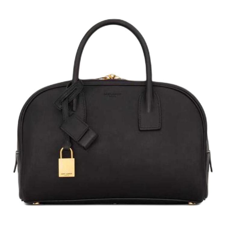 

SAINT LAURENT Сумка через плечо SAC DE JOUR из телячьей кожи маленькая женская черная