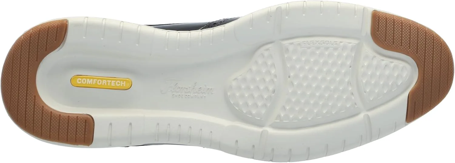 Мужские оксфорды Florsheim Dynamo с крыльями, черно-белый — фото 3