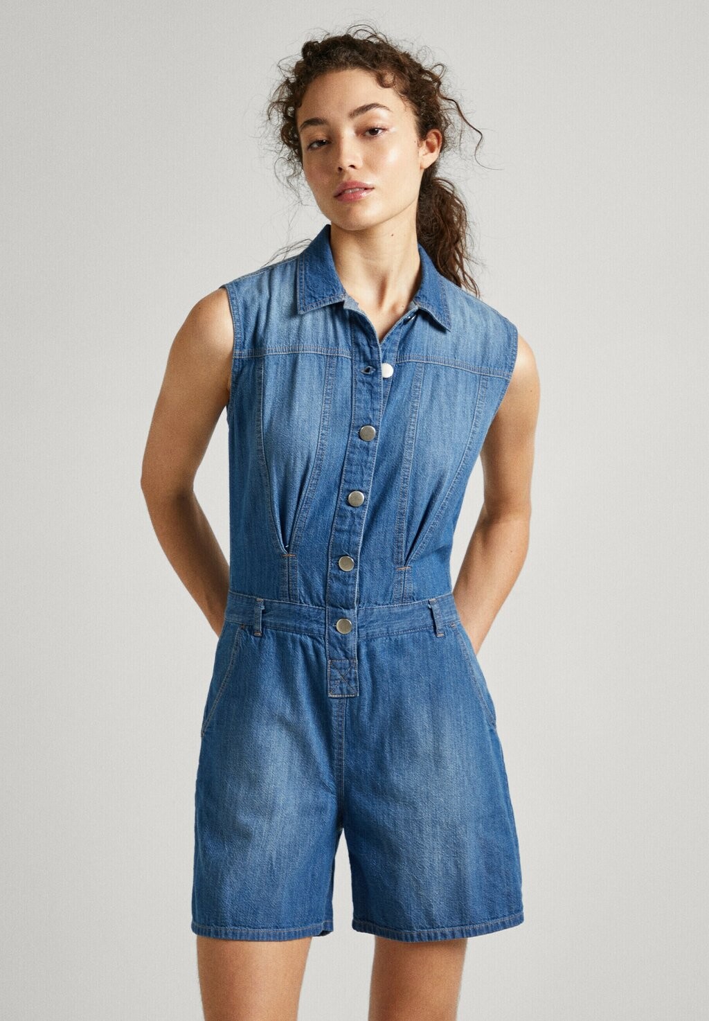 

Комбинезон JESS Pepe Jeans, синий деним