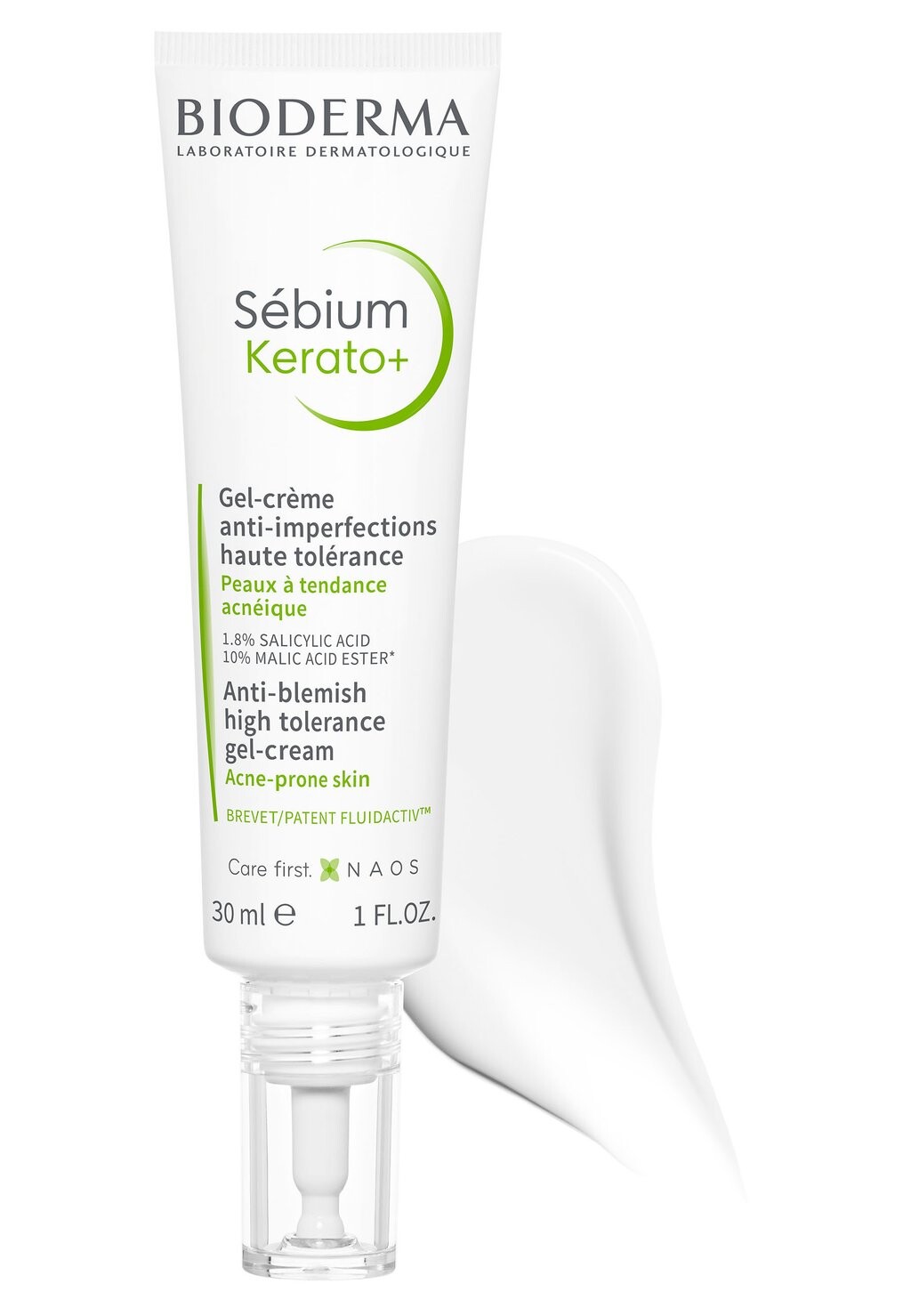 

Крем для лица GESICHTSPFLEGE SÉBIUM KERATO Bioderma, цвет transparent