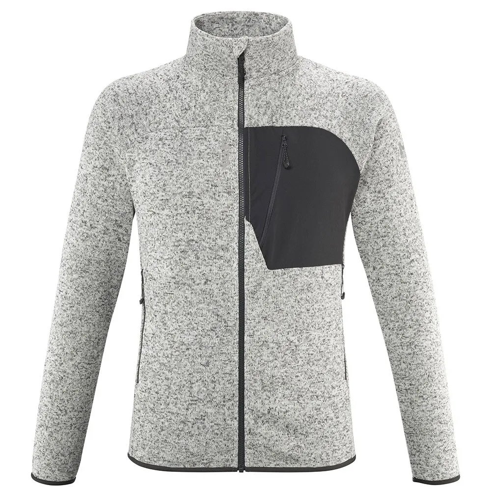 

Флис Millet Tribeni full zip, серый