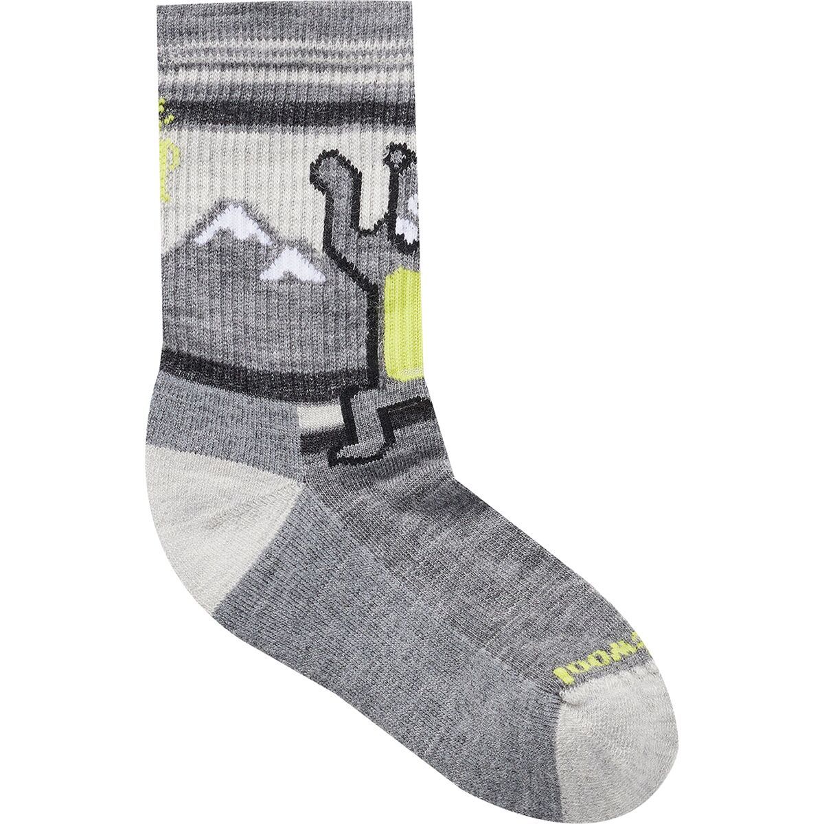 

Легкие походные носки с амортизацией Hike Bear - детские Smartwool, серый