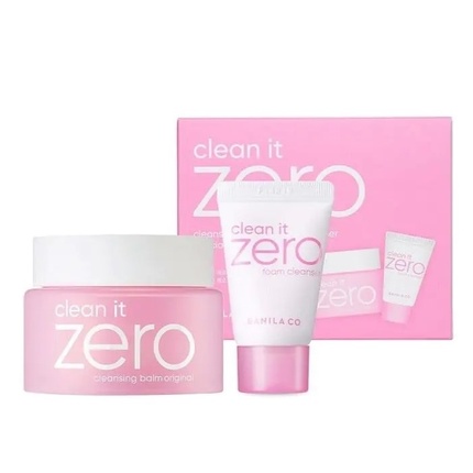 

Очищающий бальзам Clean It Zero 100 мл и очищающая пенка 30 мл Banilaset
