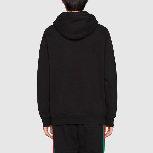 Толстовка x the north face crossover printing hoodies pullover long sleeves 'black' Gucci, черный — фото 3
