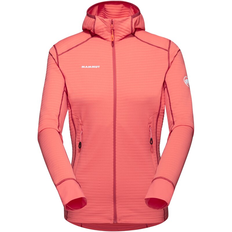 

Куртка женская с капюшоном taiss light ml Mammut, цвет salmon-terracotta