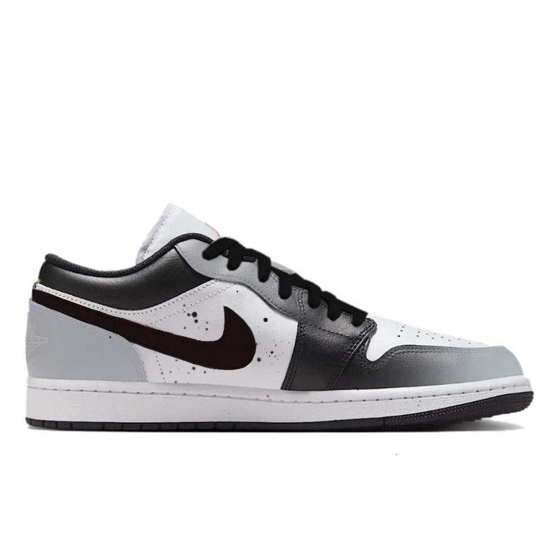 Jordan Кроссовки Air 1 Vintage мужские низкие Black White Gray — фото 3