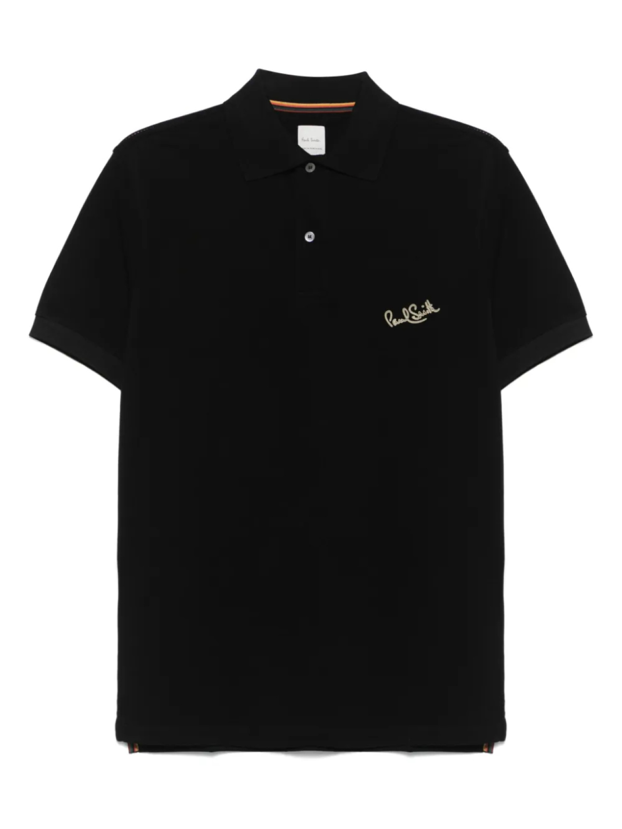 

Рубашка поло с логотипом Signature Paul Smith, черный