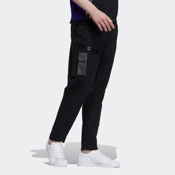 Спортивные штаны Men's adidas originals Prem Wvn Pnt Logo Multiple Pockets Sports Pants/Trousers/Joggers Black, мультиколор — фото 4