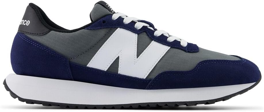 Мужские кроссовки для бега по шоссе New Balance 237 V1 Classic, Castlerock/White — фото 3