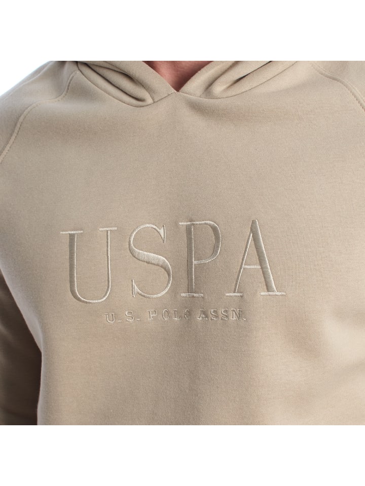 U.S. Polo Assn. Бежевая толстовка — фото 2
