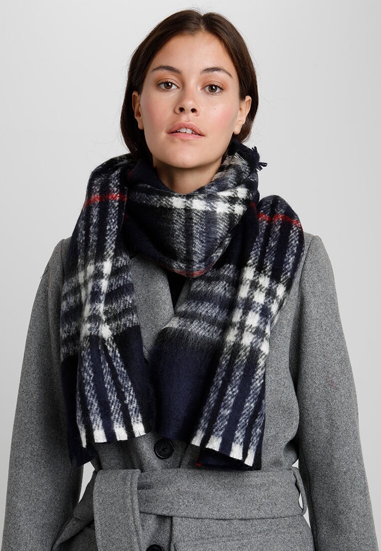 

Шарф PLAID CASHMINK MADE IN GERMANY FRAAS, синий