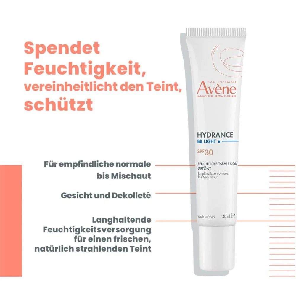 Легкий увлажняющий BB-крем с тонирующим эффектом от AVENE Hydrance Avene — фото 3