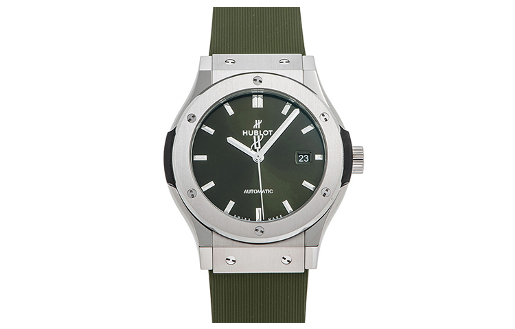 

HUBLOT Часы Men's Watch, Green Dial
