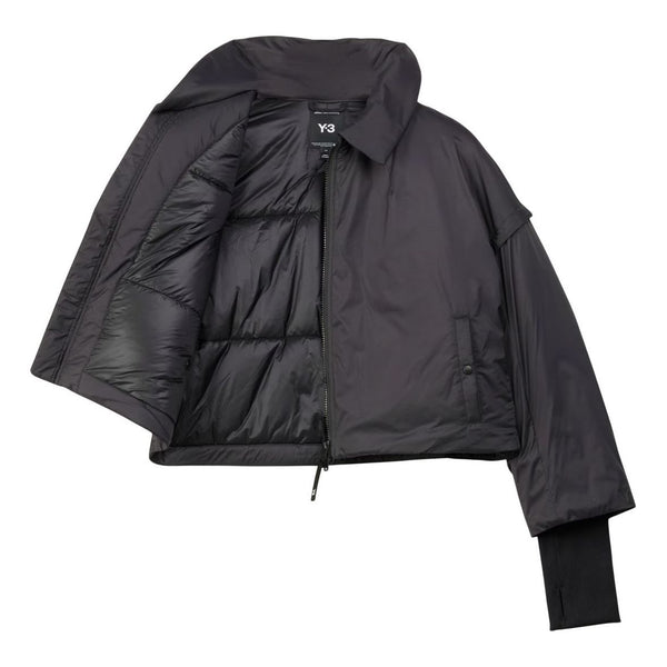 

Куртка y-3 padded jacket 'black' Adidas, черный