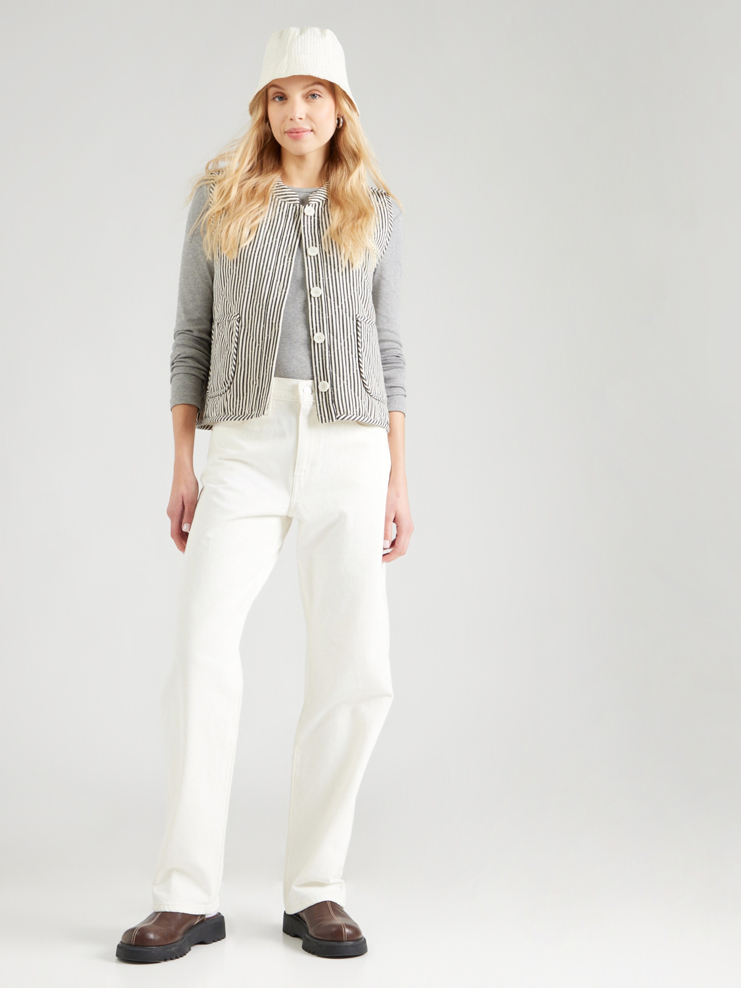 LEVI'S  Джинсы свободного кроя 'Easy Dad Jeans' в белом дениме — фото 4